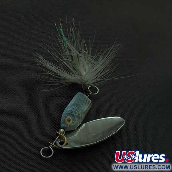 Vintage   Blue Fox Flash Deep Runner, 3/16oz Blue Shad spinning lure #21116