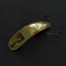 Vintage  Yakima Bait Worden Flatfish F7, 1/8oz gold fishing lure #21121