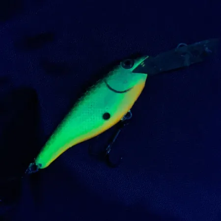 Vintage Rebel Double Deep Shad, 3/16oz Chartreuse fishing lure #21123