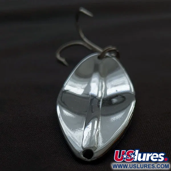 Vintage TODDCO Main Liner, 3/4oz nickel fishing spoon #21125