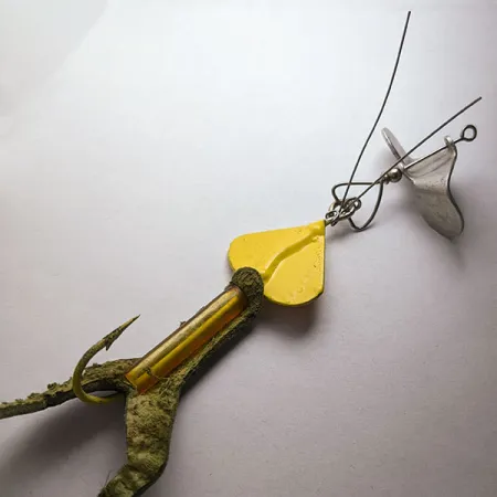 Vintage Fred Arbogast Sputterfrog , 2/5oz Frog fishing spoon #21126