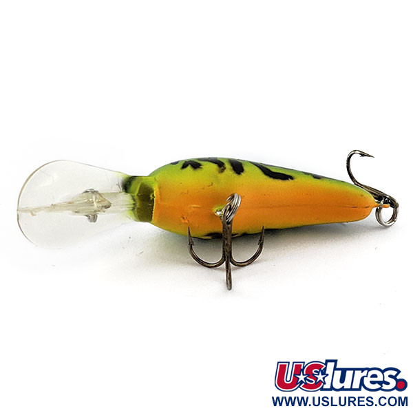 Vintage   Norman Deep Baby N, 1/4oz Fire tiger fishing lure #21127