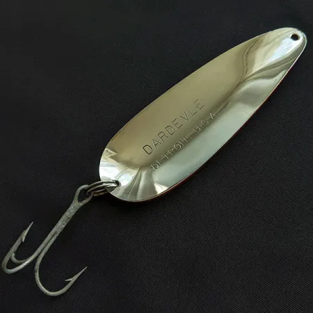 Vintage Eppinger Dardevle, 1oz Red Devle fishing spoon #21141