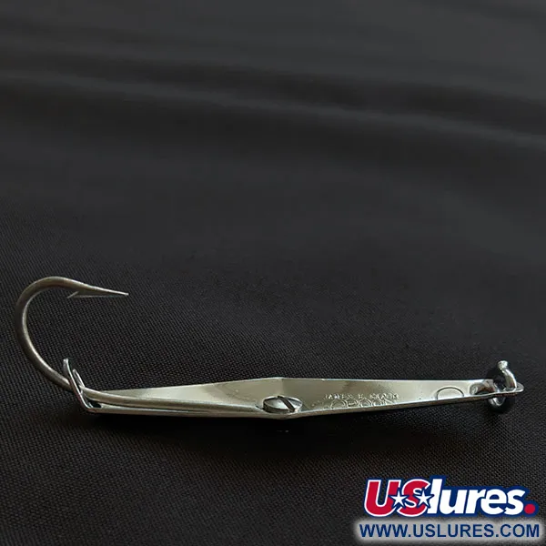 Vintage James E. Clark  James Clark  spoon, 3/16oz nickel fishing spoon #21145