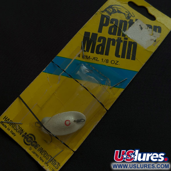   Panther Martin 4, 1/8oz pearl spinning lure #21159