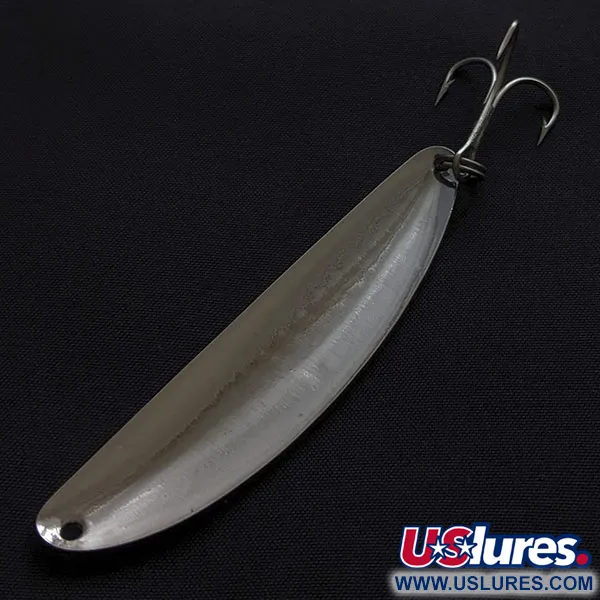 Vintage Acme Side-Winder, 1/2oz nickel fishing spoon #21163