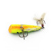 Vintage   Rebel Pop-R, 1/8oz Fire tiger fishing lure #21174