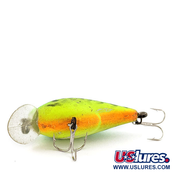 Vintage   Bomber model A UV, 1/3oz fire tiger UV fishing lure #21176