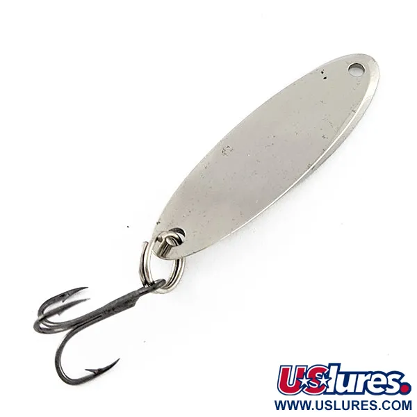 Vintage Acme Kastmaster, 1/4oz nickel fishing spoon #21186