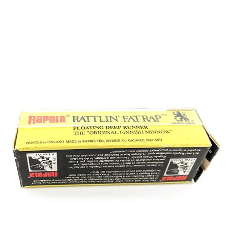 Rapala Rattlin Fat Rap RFR-7 G, 2/3oz GB (Golg Black) fishing lure #21191