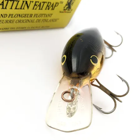 Rapala Rattlin Fat Rap RFR-7 G, 2/3oz GB (Golg Black) fishing lure #21191