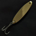 Vintage  Acme Kastmaster, 1/2oz gold trout fishing spoon #21196