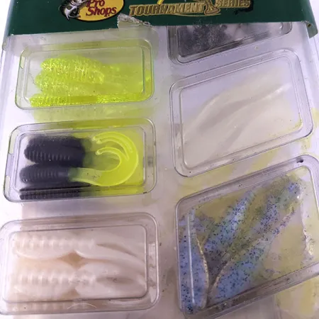 Vintage Bass Pro Shops Tournament Series 80 ps, green/pearl/brown/red/blue fishing #21201