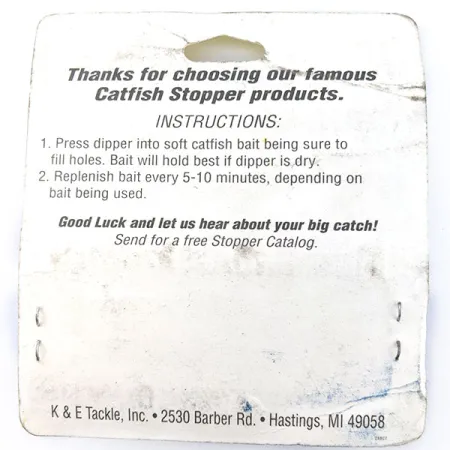 Catfish Теам Stopper Catfish Stopper Lures Bait Dipper, yellow fishing #21202