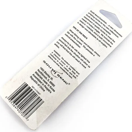 South Bend Kast-A-Way, 1oz chrome fishing spoon #21215