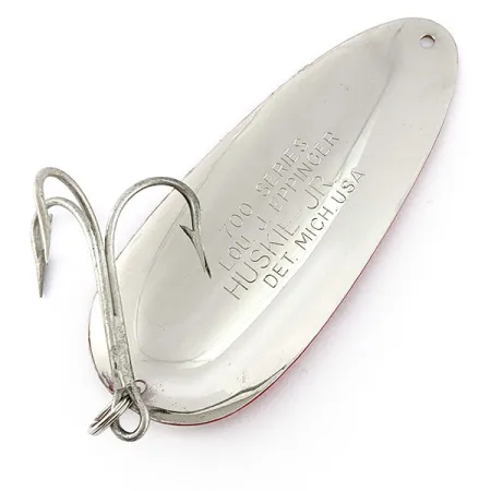 Vintage Dardevle Huskie Junior lou J  Eppinger 700 series , 2oz Red Devle fishing spoon #21217