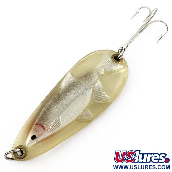 Herter's Silver Shiner Minnow Plastic Spoon (Japan)