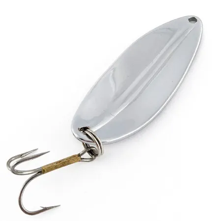 Vintage TODDCO Main Liner UV, 1/2oz nickel/chartreuse UV fishing spoon #21220