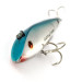 Vintage   Cotton Cordell Ratt'l Spot Minnow, 2/3oz silver/blue fishing lure #21234