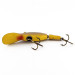 Vintage  Eppinger Sparkle Tail, 1/4oz yellow/brown fishing lure #21248