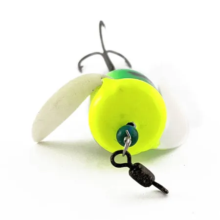 Vintage Yakima Bait Spin-N-Glo, 1/8oz Fire tiger spinning lure #21250