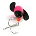 Vintage  Yakima Bait Spin-N-Glo, 1/4oz black/pink fishing #21260