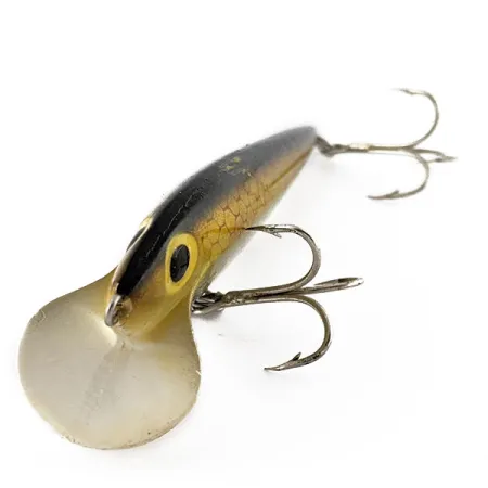 Vintage Storm Thin Fin Shiner Minnow Pre-Rapala , 1/4oz gold fishing lure #21264