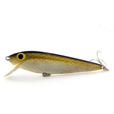Vintage Storm Thin Fin Shiner Minnow Pre-Rapala , 1/4oz gold fishing lure #21264