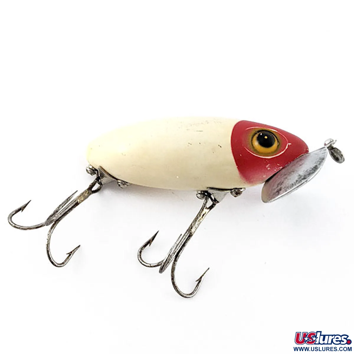 Vintage Fred Arbogast Jitterbug Early Bug Eye (1960s), 1/2oz