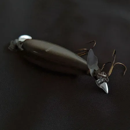 Vintage Cotton Cordell Crazy Shad, 1/3oz silver fishing lure #21277