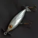 Vintage   Cotton Cordell Crazy Shad, 1/3oz silver fishing lure #21277