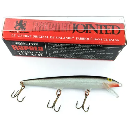 Rapala Original Floater F11, 3/16oz S (Silver) fishing lure #21281