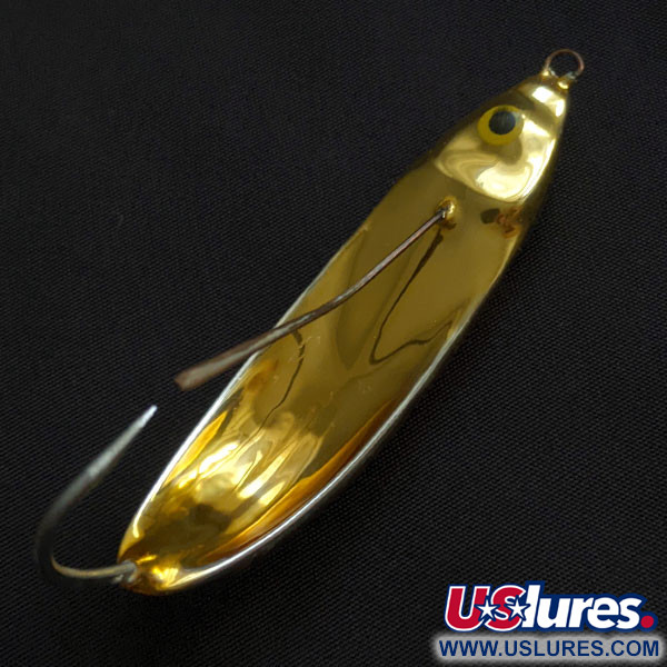 Vintage   Rapala Minnow Spoon, 1/2oz gold fishing spoon #21292