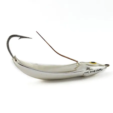 Vintage Rapala Minnow Spoon, 1/3oz silver fishing spoon #21293