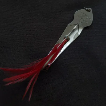 Vintage Tony Accetta Pet Spoon 15, 1/2oz Nickel fishing spoon #21296