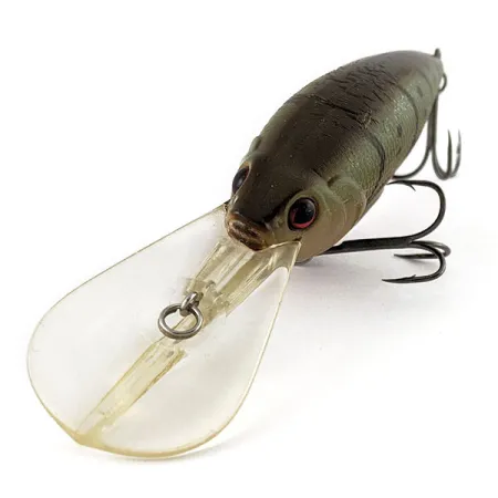 Vintage Bass Pro Shops XPS Lazer Eye Deep Diver Crankbait, 3/4oz Craw fishing lure #21298