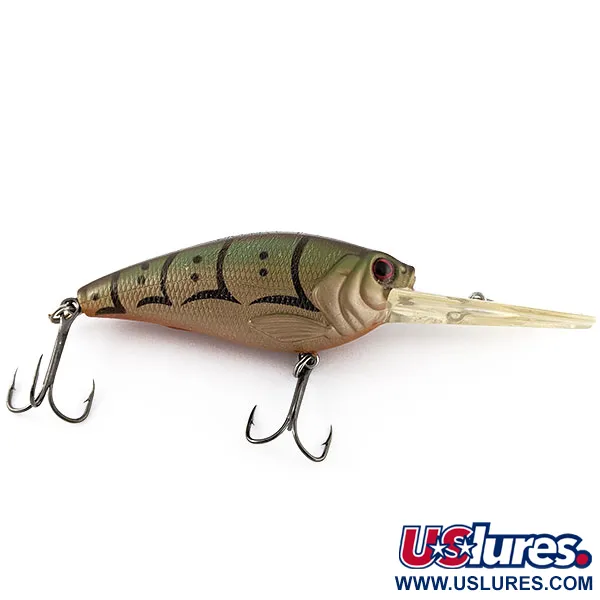 Vintage   Bass Pro Shops XPS Lazer Eye Deep Diver Crankbait, 3/4oz Craw fishing lure #21298