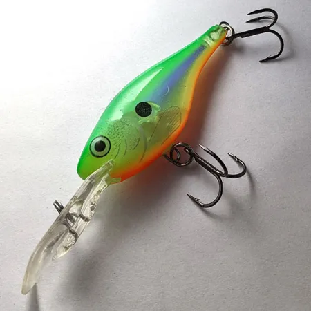 Vintage Rapala Glass Shad Rap, 1/3oz GSC fishing lure #21299