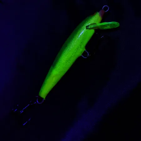 Vintage Rapala Original Floater F7, 1/8oz fishing lure #21301