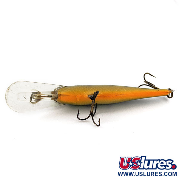 Vintage   Rapala Shad Rap Deep Runner 08, 2/5oz (P)Perch fishing lure #21302