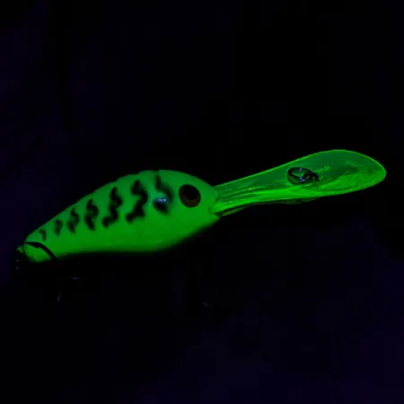 Vintage Rapala Down Deep Rattlin Fat Rap 5, 2/5oz FT  (Fire tiger) fishing lure #21303