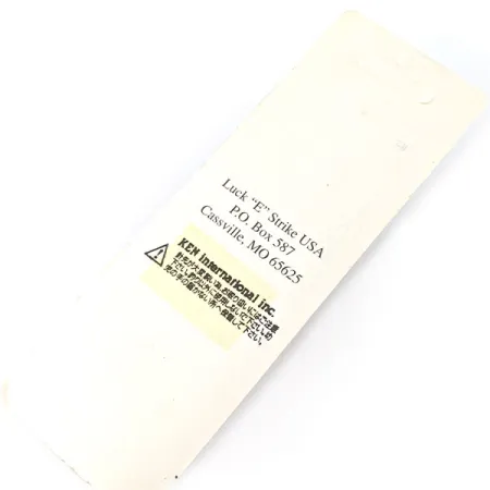 Luck E Strike Rogers, 1/4oz fishing lure #21323