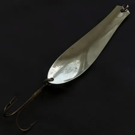 Vintage Prescott Spinner Big Doctor 285, 1oz nickel fishing spoon #21333