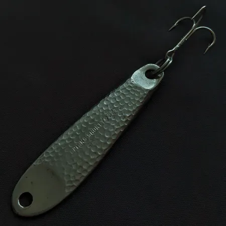Vintage Hopkins Shorty 225, 2oz nickel fishing spoon #21339