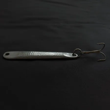 Vintage Hopkins No=Eql 3, 2oz nickel  fishing spoon #21340
