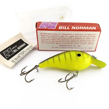 Norman Big N UV (1970s), 1/2oz 1921 TS fishing lure #21343