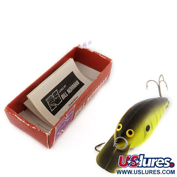 Norman Big N UV (1970s), 1/2oz 1921 TS fishing lure #21343