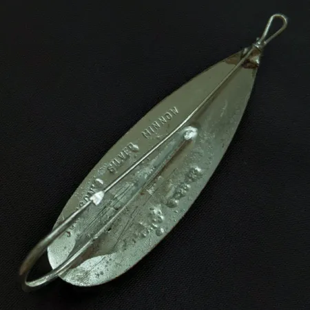 Vintage Johnson Silver Minnow, 3/4oz silver fishing spoon #21346