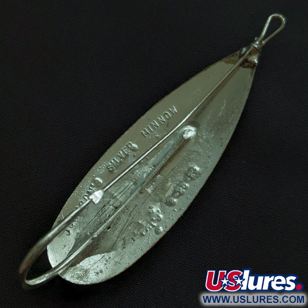 Vintage   Johnson Silver Minnow, 3/4oz silver fishing spoon #21346