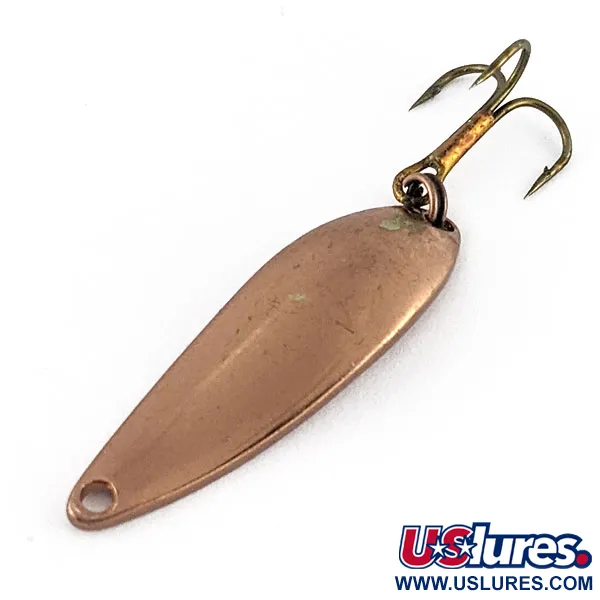 Vintage Acme Fiord Spoon Jr, 1/8oz copper fishing spoon #21353